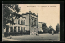 AK Mühlhausen /Th., Lindenbühl Mit Gymnasium  - Muehlhausen