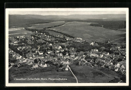 AK Clausthal-Zellerfeld /Harz, Fliegeraufnahme Vom Ort  - Clausthal-Zellerfeld