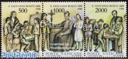 Vatican 1988 Don Bosco 3v [::], Mint NH, Religion - Religion - Ongebruikt