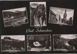 56499 - Bad Schandau - U.a. Markt - 1961 - Bad Schandau