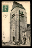 45 - LA FERTE-SAINT-AUBIN - L'EGLISE - CAFE-EPICERIE-BOUCHERIE MONTAGNE - La Ferte Saint Aubin