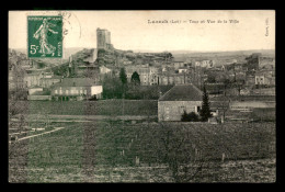 46 - LUZECH - TOUR ET VUE DE LA VILLE - Luzech