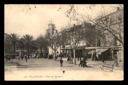 83 - OLLIOULES - PLACE DES PALMIERS - Ollioules