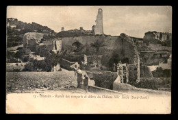 83 - OLLIOULES - RUINES DES REMPARTS ET DEBRIS DU CHATEAU XIIIE SIECLE - Ollioules