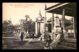 CAMBODGE - PHNOM-PENH - TOMBEAUX DES BONZES - Cambodge