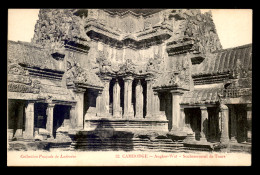 CAMBODGE - ANGKOR-WAT - SOUBASSEMENT DE TOURS - Cambodge