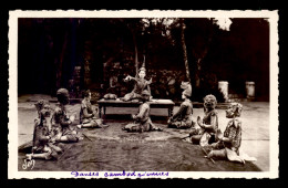 CAMBODGE - ANGKOR-WAT - DANSES CAMBODGIENNES - CONSEIL DES GENIES - Cambodge