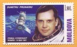 2001 Moldova  Moldavie  Moldau  USSR  Romania. Prunariu First Cosmonaut  1v Mint - Europe