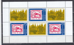 Bulgaria 1989 - International Stamp Exhibition PRAGA'88, Mi-Nr. Bl. 185, Imperforated, MNH** - Nuevos