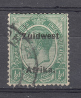 South West Africa - 1924 - 1/2 D. Vf Used  (e-717) - Afrique Du Sud-Ouest (1923-1990)