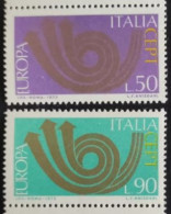 ITALIA 1973  CEPT EUROPA - 1971-80: Mint/hinged