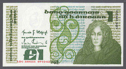 Ireland Irlande Irlanda 1983 1 Pound Pick 70c3 +aUNC - Ierland