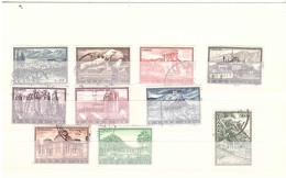 1961 TURISTICA 10 PZ. - Used Stamps