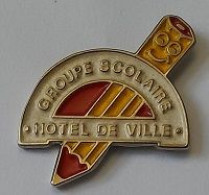 Pin' S  Education, ECOLE, GROUPE  SCOLAIRE, HOTEL  DE  VILLE - Administration