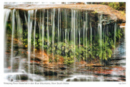 Postcard Australia New South Wales Weeping Rock Waterfall In The Blue Mountains - Altri & Non Classificati