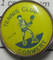 511c  Pin's Pins / Beau Et Rare / SPORTS / TENNIS CLUB CORMERY - Tenis