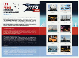 Collector 2016 - Fêtes Maritimes Internationales De Brest - 10 TVP - Neuf - Autoadhesif - Autocollant - Collectors