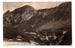 Cpa N° 21 BRIENZ Rothorn Bahn Mit D. Durrengrind - Brienz