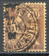 REF 087 > LEVANT < N° 18 Ø Papier GC Très Bien Centré < Oblitéré < Ø Used < Type Mouchon - Oblitérés