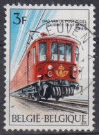 JOURNEE DU TIMBRE 1969 Train Cachet Leuven - Oblitérés