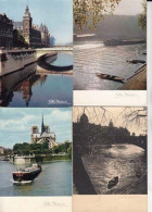 4 Cartes - Photographes - Albert Monier  - Paris - La Seine - PRIX FIXE - ( Cd066) - Monier