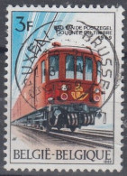 JOURNEE DU TIMBRE 1969 Train Cachet Bruxelles Brussel - Gebruikt