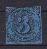 Ziffer 3 Kr. Mit Nummernstempel 117 (= Griesheim) - Autres & Non Classés