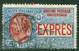 Italie  Expres  Sassone  14   Ob  B/TB     - Express Mail