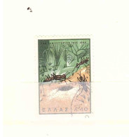 GRECIA 1965 INSETTI - Used Stamps