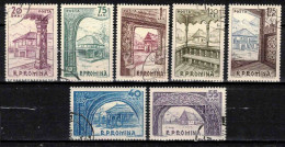 Roumanie 1963 Mi 2222-8 (Yv 1952-8), Obliteré - Usati