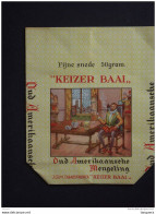 Tabakszakje KEIZER BAAI Tabaksfabriek Ongebruikt Emballage Sachet Pour Tabac 12,5 X 14,8 Cm - Other & Unclassified