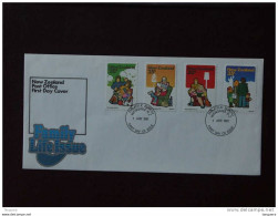 Nieuw-Zeeland Nouvelle-Zélande New Zealand 1981 FDC La Vie De Famille Familieleven Yv 788-791 - Other & Unclassified