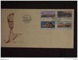 SWA Sud-Ouest Africain South West Africa 1982 FDC Montagnes Bergen Mountains Yv 481-484 - Namibie (1990- ...)