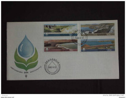 SWA Sud-Ouest Africain South West Africa 1980 FDC Conservation De L'eau Water Barrages Conservation Stuwdammen - Environment & Climate Protection