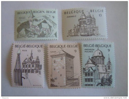 België Belgique Belgium 1988 Toerisme Tourisme 2288-2292 MNH ** - Unused Stamps