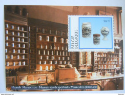 Belgie Belgique 1994 Punt Tussen 11 Point Entre 11 Apotheek Museum Musée Pharmacie Potten Delft Pots BL 69 2568 MNH ** - Non Classificati