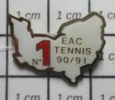 511b  Pin's Pins / Beau Et Rare / SPORTS / TENNIS CLUB EAC CALVADOS N°1 90/91 - Tenis