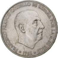 Espagne, Caudillo And Regent, 100 Pesetas, 1968, Argent, TTB, KM:797 - 100 Pesetas