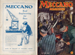 Magazine MECCANO MAGAZINE 1947 October Vol.XXXII No. 10 - Anglais