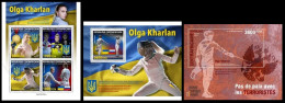 Central Africa 2023 Ukrainian Fencer Olga Kharlan. (702) OFFICIAL ISSUE - Schermen