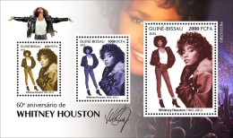 Guinea Bissau  2023 Whitney Houston. (328) OFFICIAL ISSUE - Music