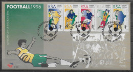 AFRIQUE DU SUD  FDC  1996  Football    Soccer   Fussball - Cartas & Documentos