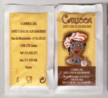 Sachet De Sucre " CARIOCA " Portugal (scann Recto-verso) [S077]_Di121 - Sucres