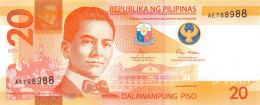 Philippines 20 Piso 2023 Unc Pn 230a.3 - Filippijnen