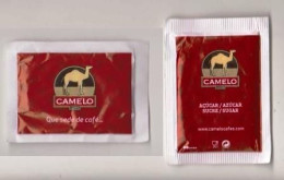 Sachet Sucre Sugar Azucar Açucar Portugal " CAMELO Rouge - Chameau "  [S259]_Di410 - Zucker