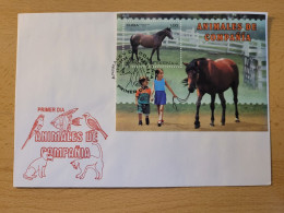 Fdc CUBA 2004 - Paarden