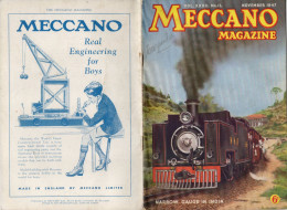 Magazine MECCANO MAGAZINE 1947 November Vol.XXXII No. 11 Narrow Gauge - Anglais