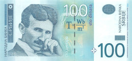 Serbia 100 Dinara 2012 Unc Pn 57a - Servië