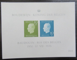 BL51 'Koning Boudewijn' - Ongetand - Côte: 55 Euro - 1961-1980