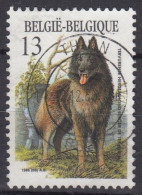 1986 CHIEN DE BERGER DE TERVUREN CACHET THUIN - Used Stamps